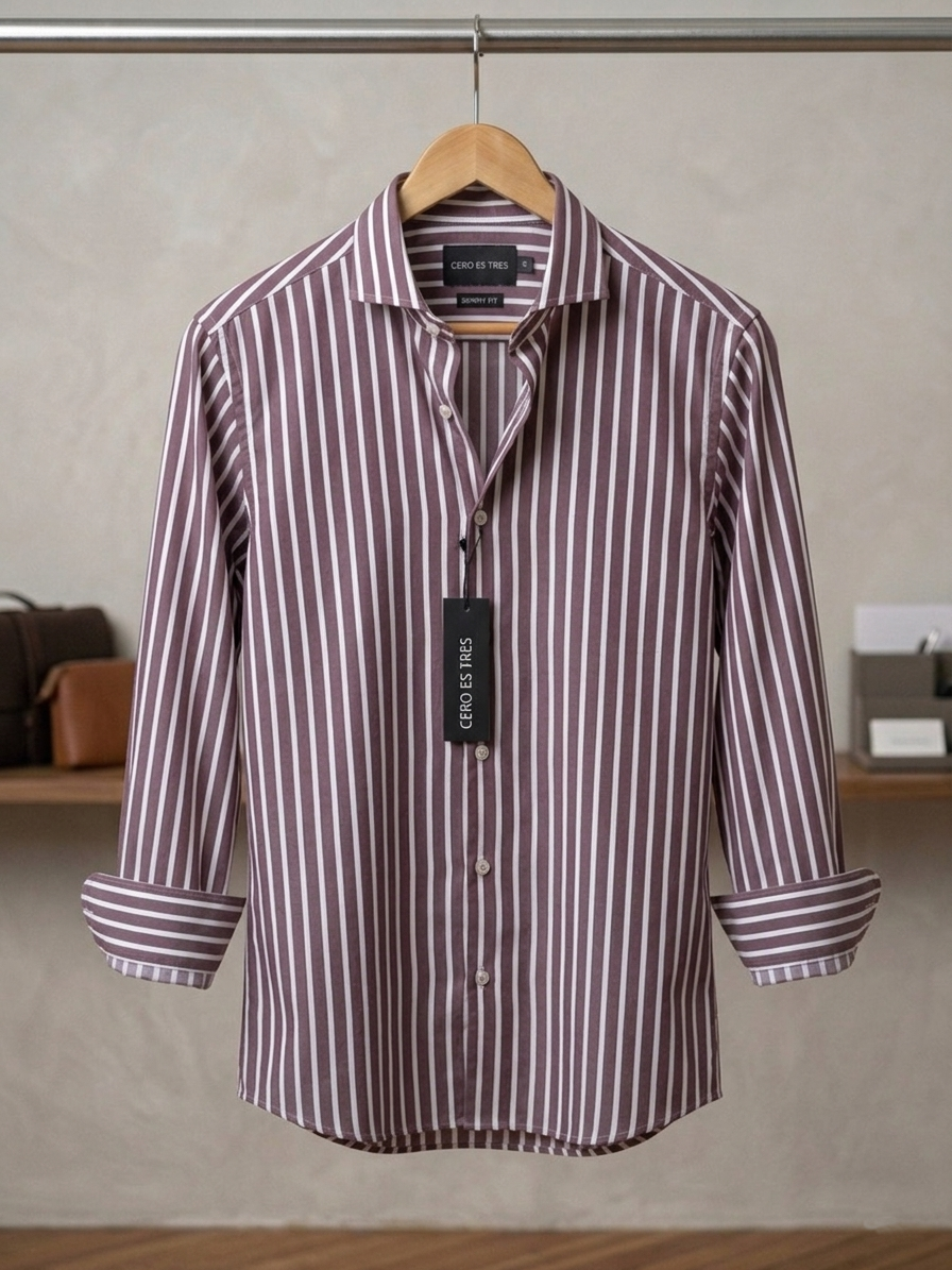 6809RAYMLBO - CAMISA MALÍ SKSP BORDÓ